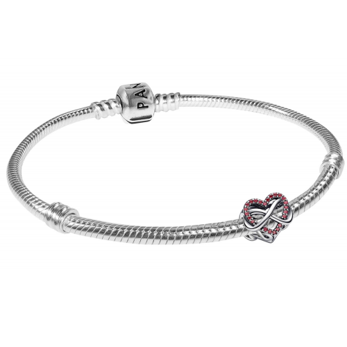 Pandora 15098 Damenarmband Silber 925 Familie Unendlichkeit Herz