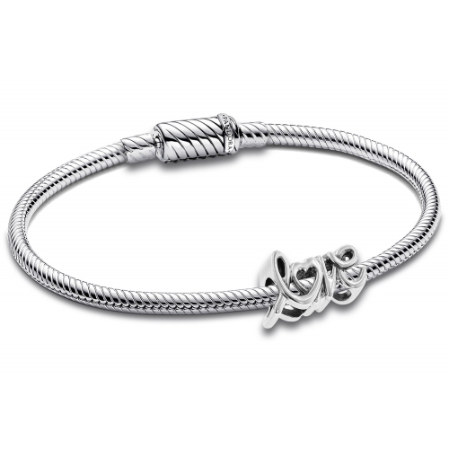 Pandora 68117 Damen-Silberarmband Handgeschriebene Liebe Starter-Set