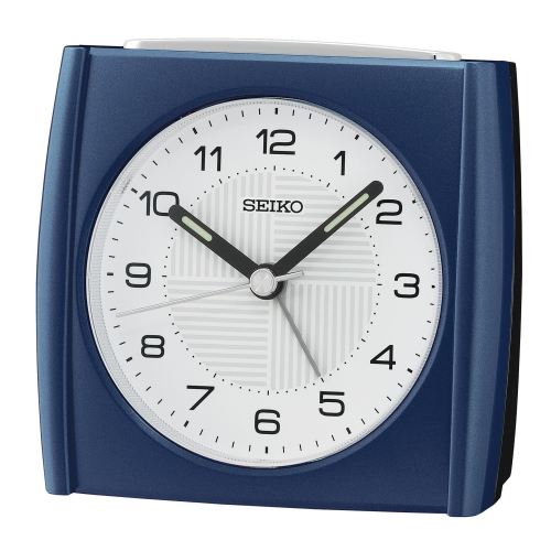 Seiko QHE205L Wecker Quarz Klein Blau