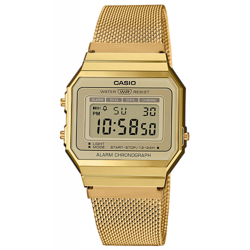 Casio A700WEMG-9AEF Vintage Damen-Digitaluhr