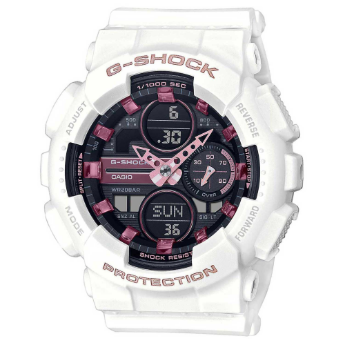 Casio GMA-S140M-7AER G-Shock Woman Classic Damen-Digitaluhr Weiß