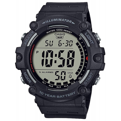 Casio AE-1500WH-1AVEF Collection Herrenuhr Digital Schwarz