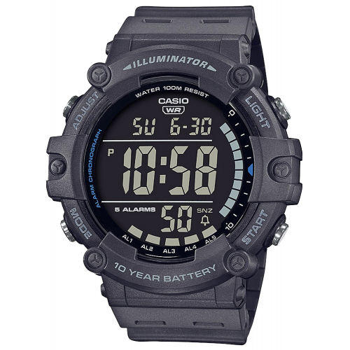 Casio AE-1500WH-8BVEF Collection Herrenuhr Digital Grau