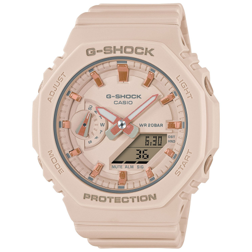 Casio GMA-S2100-4AER G-Shock Classic Ana-Digi Damenuhr Beige