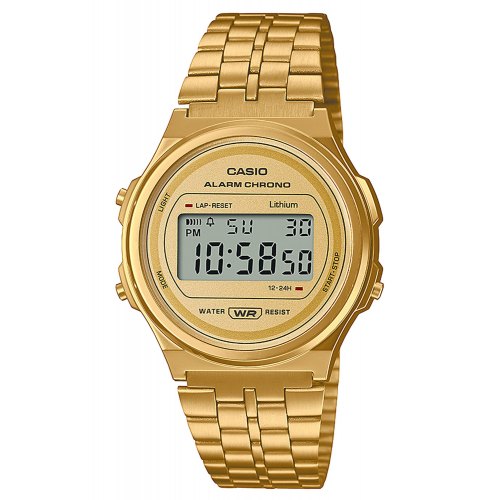 Casio A171WEG-9AEF Digitaluhr Vintage Goldfarben