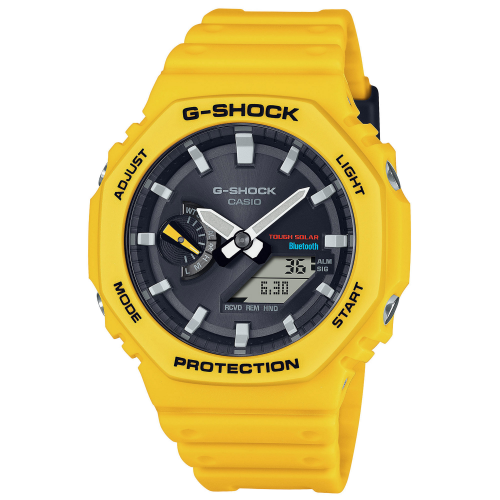 Casio GA-B2100C-9AER G-Shock Classic Solar Bluetooth Herrenuhr Gelb