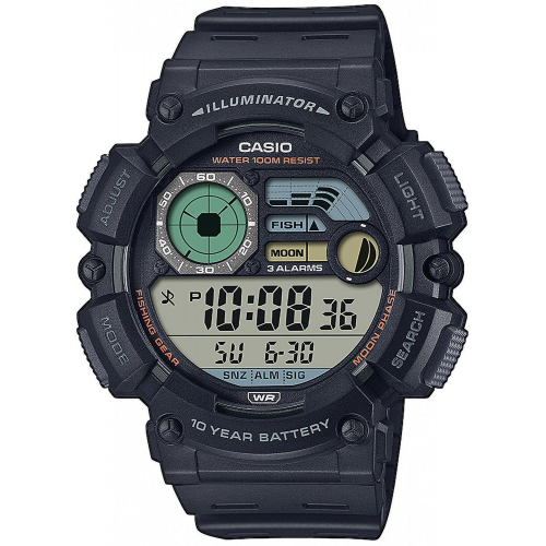 Casio WS-1500H-1AVEF Herrenuhr Digital Schwarz