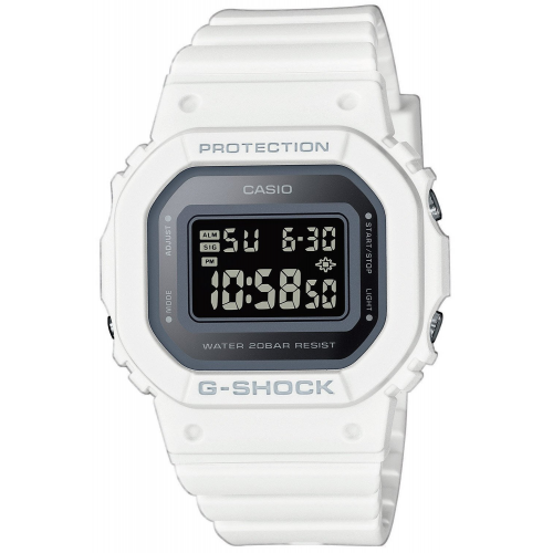 Casio GMD-S5600-7ER G-Shock Origin Digital-Uhr Weiß/Schwarz