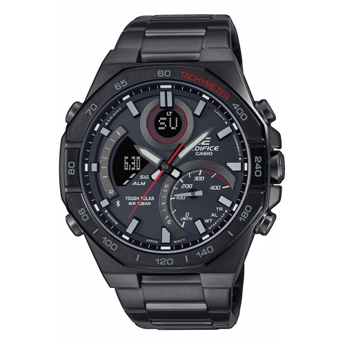 Casio ECB-950DC-1AEF Edifice Herrenarmbanduhr Solar Bluetooth Schwarz