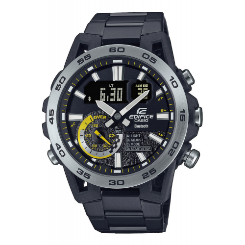 Casio ECB-40DC-1AEF Edifice Herrenuhr Bluetooth Schwarz