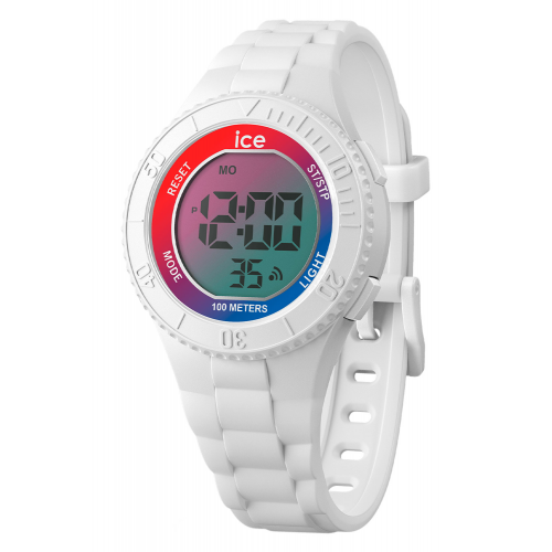 Ice-Watch 021397 Armbanduhr ICE Digit S Sonnenuntergang Regenbogen