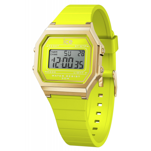 Ice-Watch 022054 Armbanduhr ICE Digit Retro Sunny Lime S