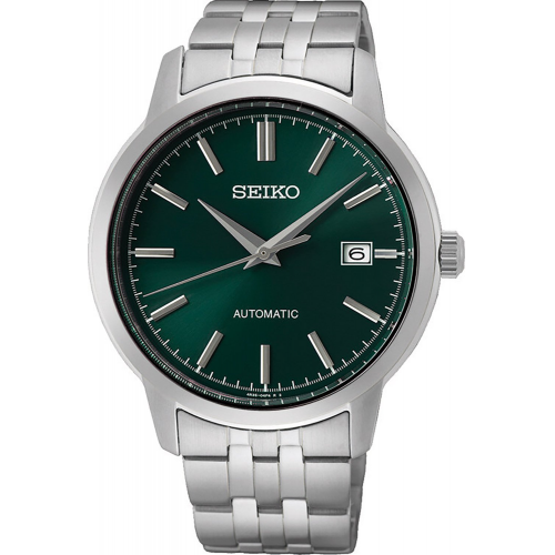 Seiko SRPH89K1 Herren-Armbanduhr Automatik Stahl/Grün