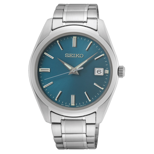 Seiko SUR525P1 Herrenuhr Quarz mit Saphirglas