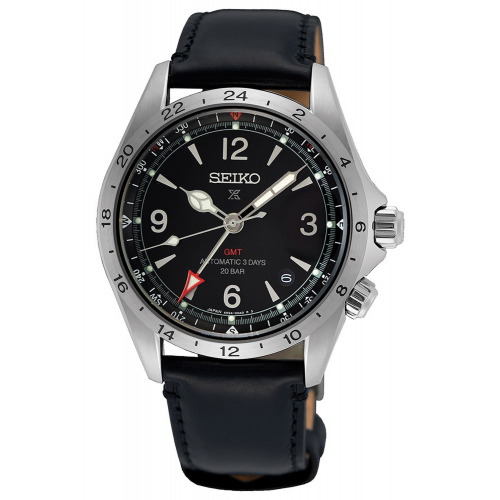 Seiko SPB379J1 Prospex Land Herrenuhr Automatik GMT Schwarz