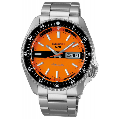 Seiko SRPK11K1 Herren-Armbanduhr Automatik Orange Special Edition