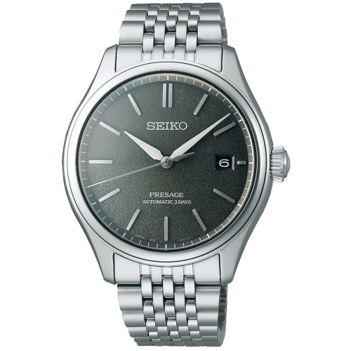 Seiko SPB465J1 Presage Herrenuhr Automatik Classic Dunkelgrau