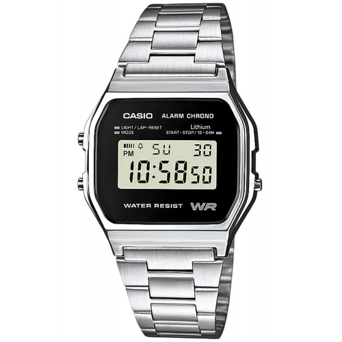 Casio A158WEA-1EF Alarm Chrono Digitaluhr