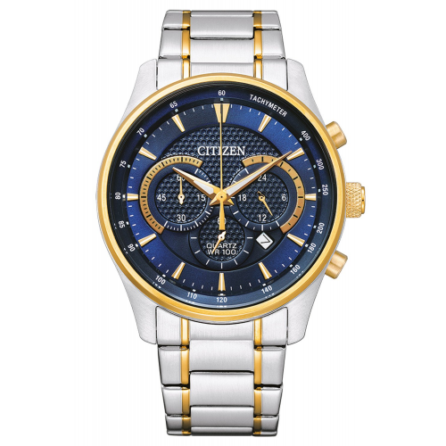 Citizen AN8194-51L Herrenuhr Chronograph Bicolor