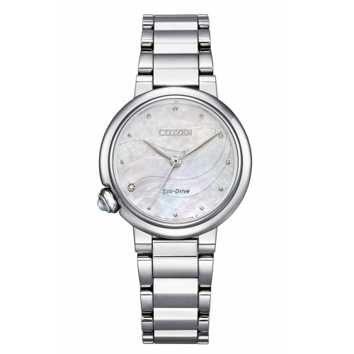 Citizen EM0910-80D Eco-Drive Damen-Armbanduhr Perlmutt