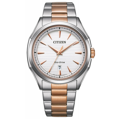 Citizen AW1756-89A Eco-Drive Herren-Armbanduhr Solar Bicolor