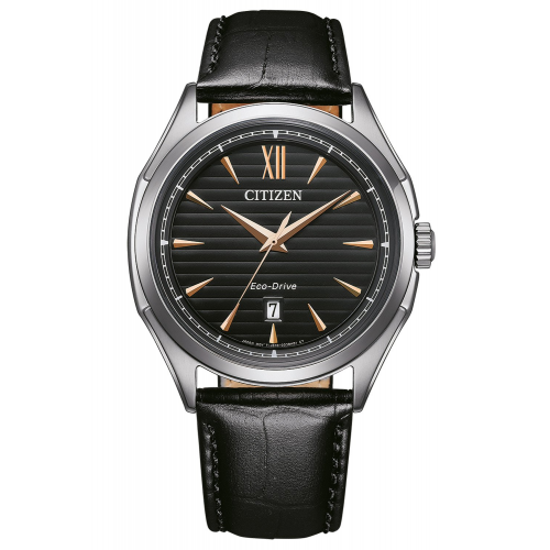 Citizen AW1750-18E Eco-Drive Herren-Solaruhr mit Lederband