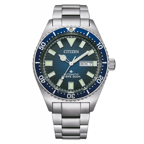 Citizen NY0129-58LE Promaster Marine Herren-Taucheruhr Automatik Stahl/Blau