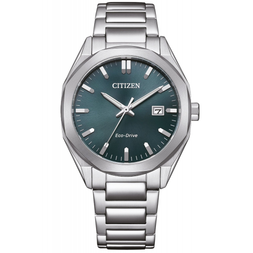 Citizen BM7620-83X Herren-Armbanduhr Eco-Drive Solar Stahl/Petrol