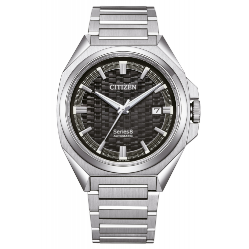 Citizen NB6050-51E Herrenuhr Automatik Series 8 Schwarz