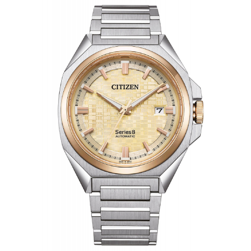 Citizen NB6059-57P Herren-Armbanduhr Automatik Series 8 Bicolor