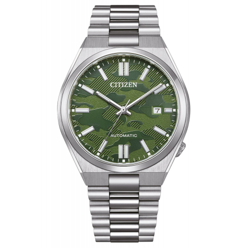 Citizen NJ0159-86X Herrenuhr Tsuyosa Automatik Stahl/Grün