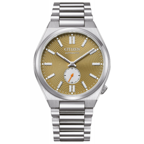 Citizen NK5010-51X Herren-Armbanduhr Tsuyosa Automatik Stahl/Moosgrün