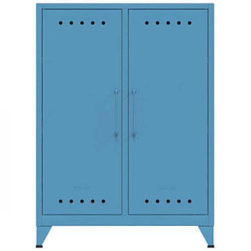 BISLEY Sideboard Fern Middle, FERMID605 blau 80,0 x 40,0 x 110,0 cm