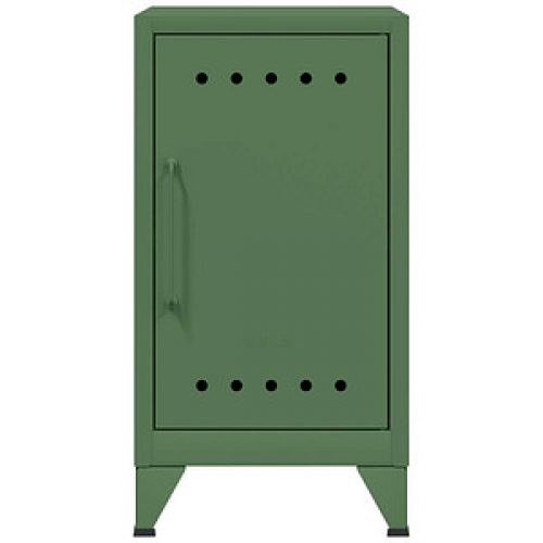 BISLEY Stahlschrank Fern Mini FERMINRH623 olivgrün 38,0 x 40,0 x 72,5 cm, aufgebaut