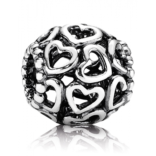 Pandora 790964 Silber Charm Öffne Dein Herz