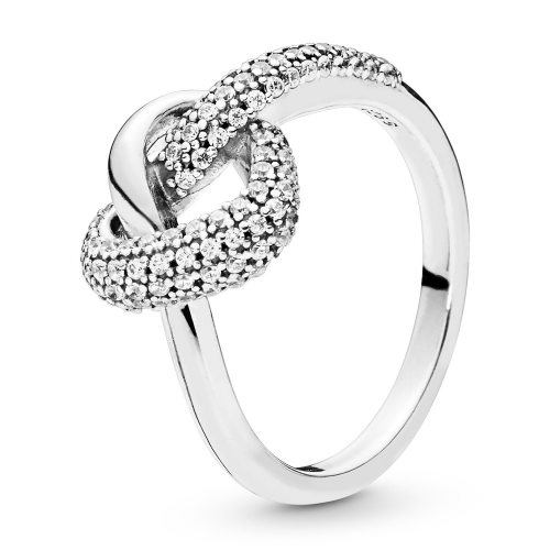 Pandora 198086CZ Damenring Knotted Heart