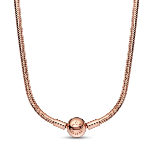 Pandora 382234C00 Damen-Halskette Schlange Roségoldfarben