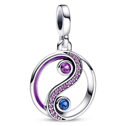 Pandora 792307C01 Anhänger Balance Yin & Yang Silber