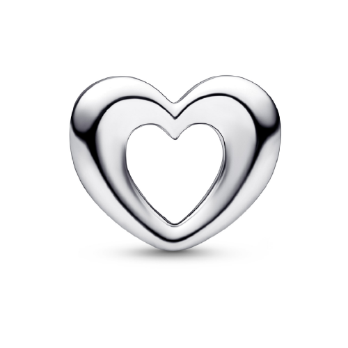 Pandora 792492C00 Silber Charm Strahlendes Offenes Herz