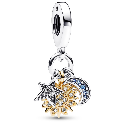 Pandora 762676C01 Charm-Anhänger Himmlisches Tripel