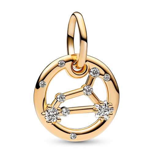 Pandora 762725C01 Charm-Anhänger Sternzeichen Löwe Goldfarben