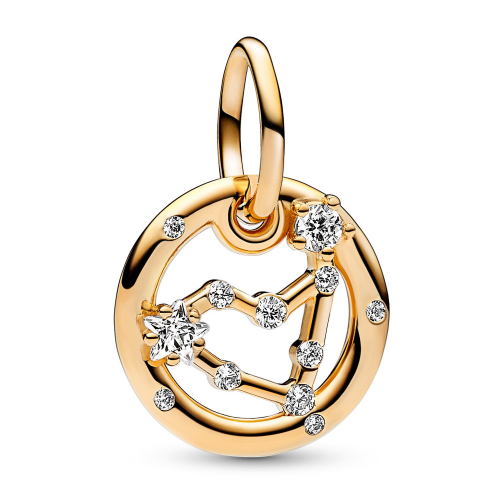 Pandora 762720C01 Charm-Anhänger Sternzeichen Steinbock Goldfarben