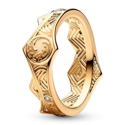 Pandora 162969C01 Damen-Ring House of the Dragon Krone Goldfarben