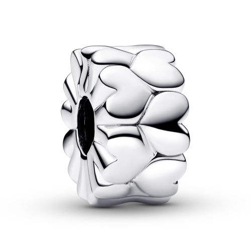 Pandora 792828C00 Silber Clip-Charm Herzmuster