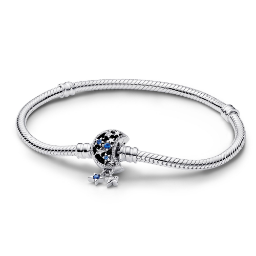 Pandora 592819C01 Damenarmband Silber Funkelnder Mond