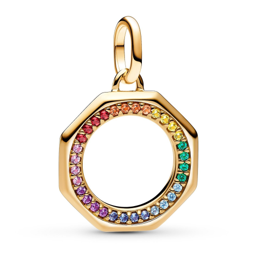 Pandora 763368C01 Anhänger Regenbogen Medaillon-Charm