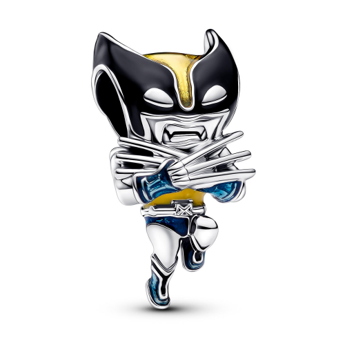 Pandora 793359C01 Silber Bead-Charm Marvel Wolverine