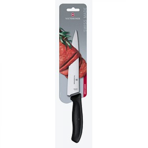 VICTORINOX Tranchiermesser Swiss Classic silber, Klinge: 19,0 cm