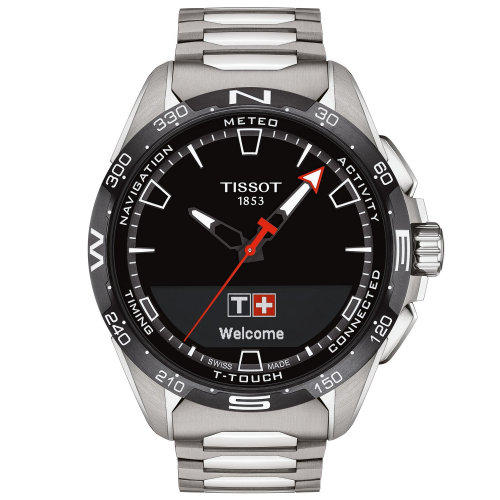 Tissot T121.420.44.051.00 Herrenuhr T-Touch Connect Solar Titan