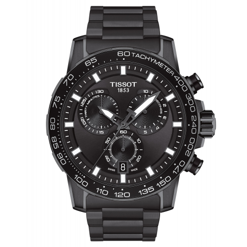 Tissot T125.617.33.051.00 Herrenuhr Chronograph Supersport Schwarz